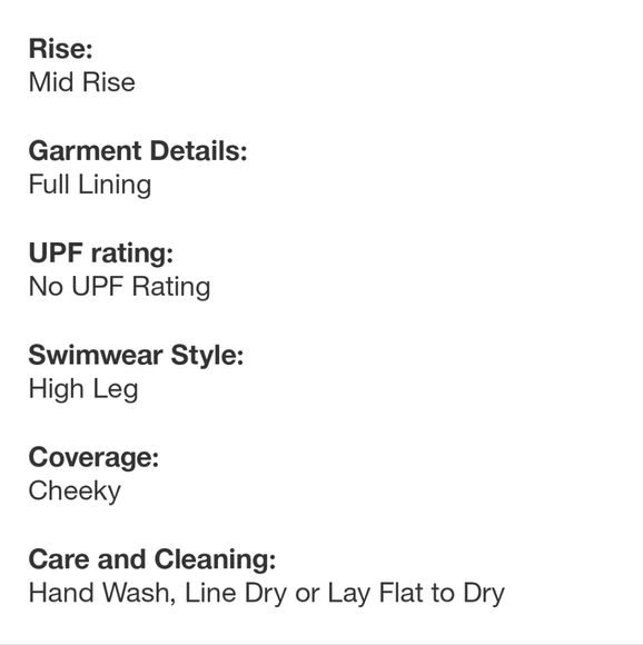 Fe Noel x Target Women's Feathered Palm Print High Leg Cheeky Bikini Bottom - Picture 9 of 16